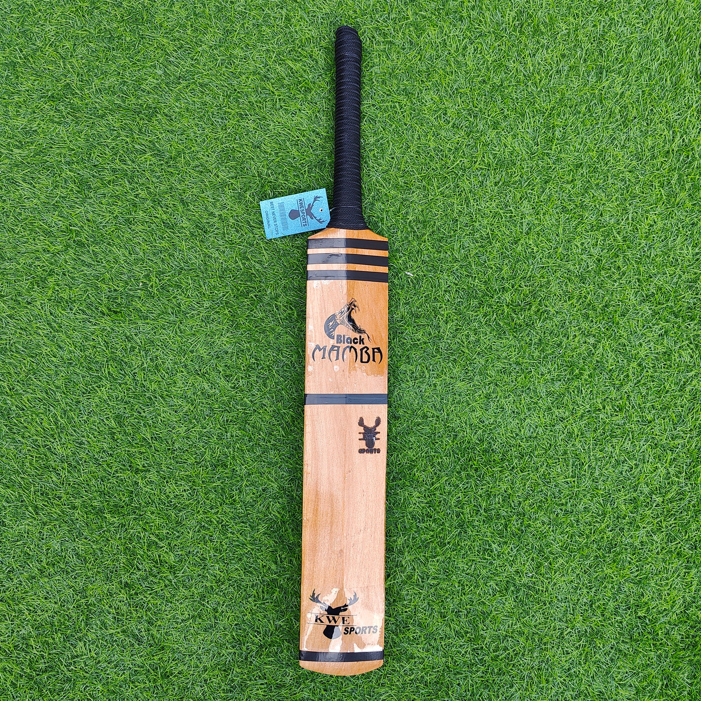 Black Mamba Bat - Hard Tennis Bat - Golden