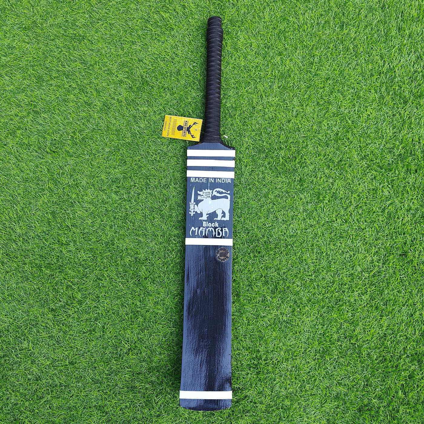 Black Mamba Bat - Hard Tennis Bat - Black