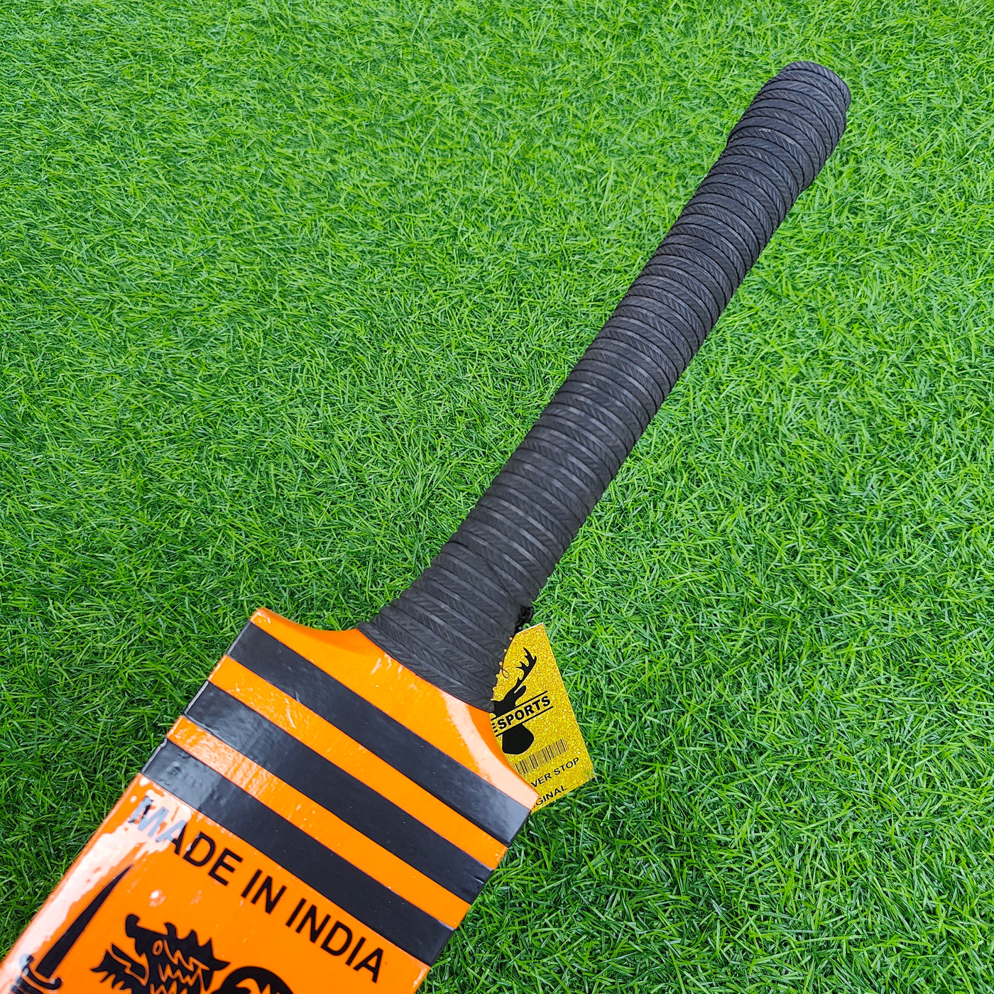 Black Mamba Bat - Soft Tennis Bat - Orange