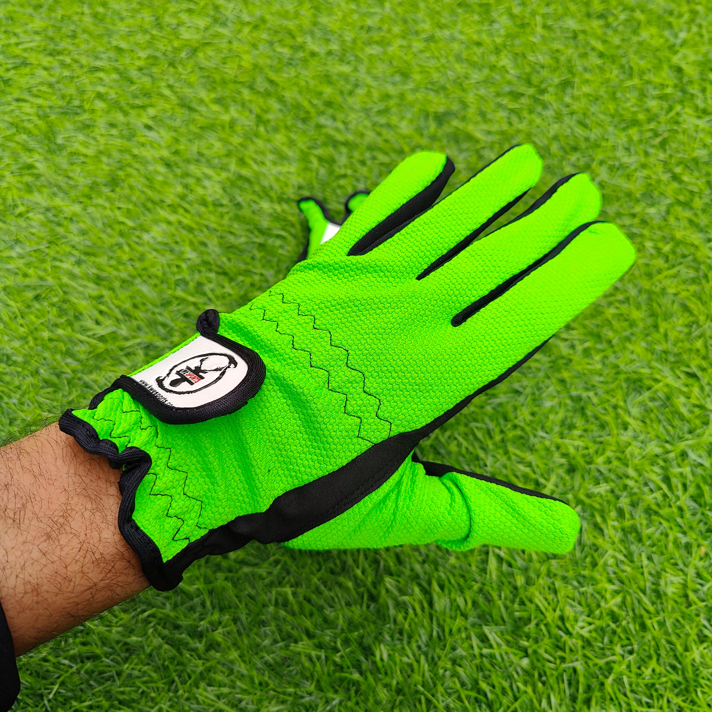 KWESPORTS PRO POPCON TENNIS BATTING PAIR OF GLOVES- GREEN