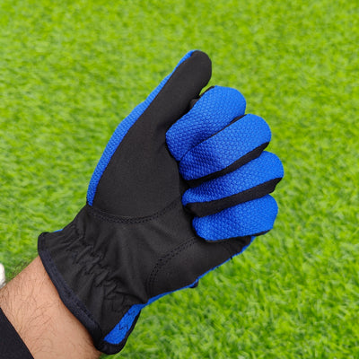 KWESPORTS PRO POPCON TENNIS BATTING PAIR OF GLOVES- BLUE