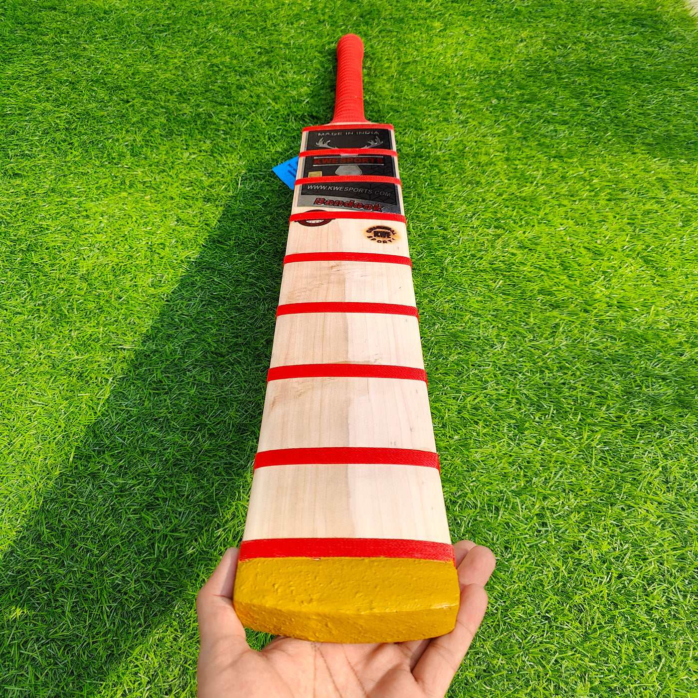 Bandook Players Edition Kerala Style Double Blade - Soft Tennis Bat