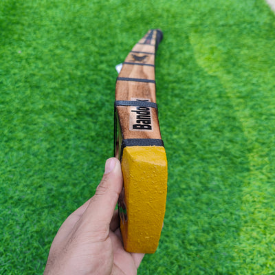 Bandook Burn Edition Kerala Style Double Blade - Hard Tennis Bat