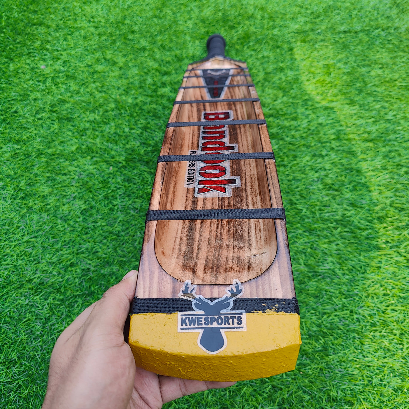 Bandook Burn Edition Kerala Style Double Blade - Hard Tennis Bat