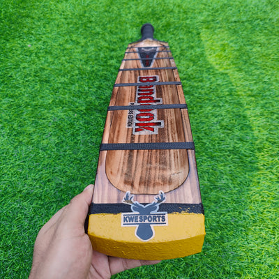 Bandook Burn Edition Kerala Style Double Blade - Hard Tennis Bat