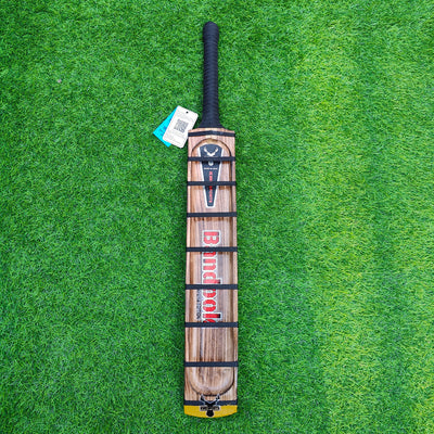 Bandook Burn Edition Kerala Style Double Blade - Hard Tennis Bat